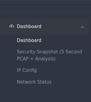 Dashboard Sidebar