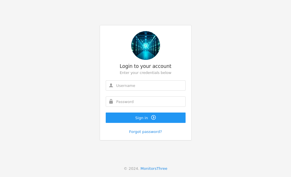 base login page